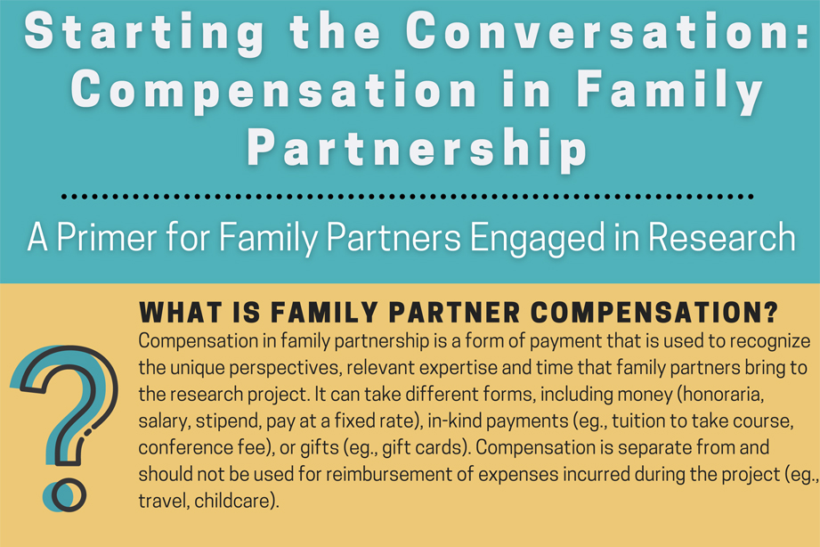 Starting the Conversation: Compensation in Family Partnership