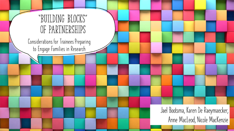 Building Blocks of Partnerships