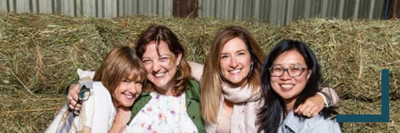 Maude Champagne with colleagues