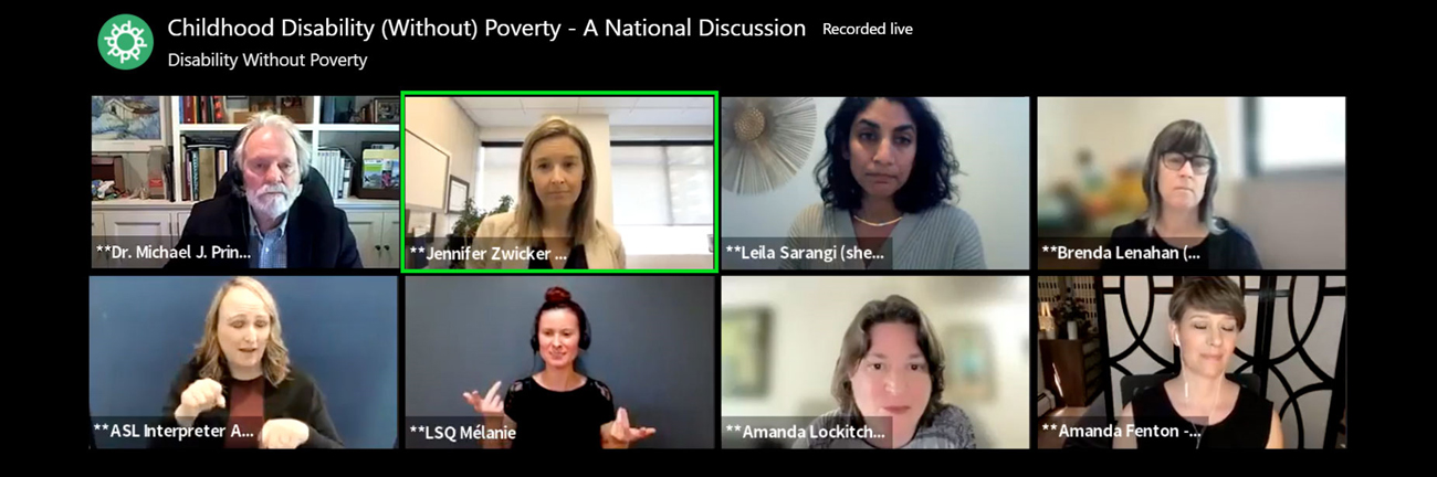 Childhood Disability (without) Poverty: A National Discussion